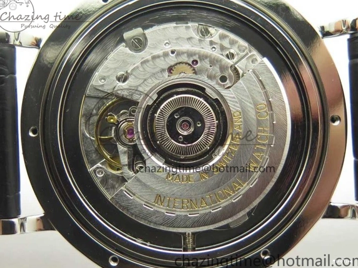 MIROTIME 0306 Supportive Portofino Automatic SS AF 1:1 Best Edition White Dial on Black Croco Leather Strap A 7184